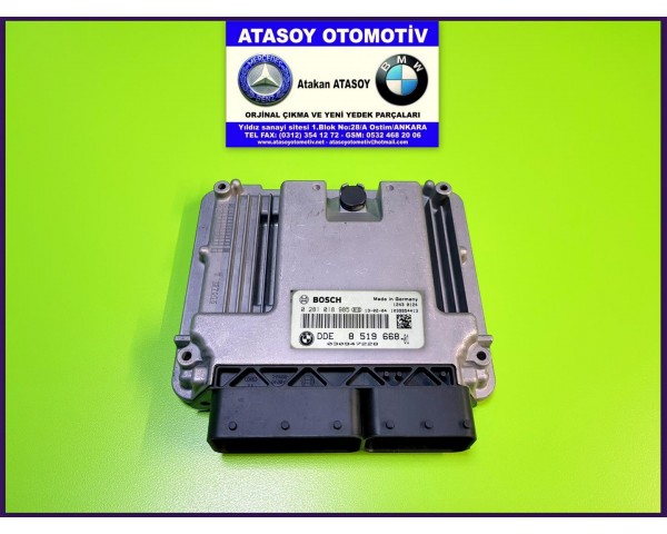 BMW E90 LCI 320D MOTOR BEYNİ 0281018985 0281018552 0281017520 8519668 8512047 8518269 851966801 851204701 851826901 13618519668 13618518269 13618512047 N47N